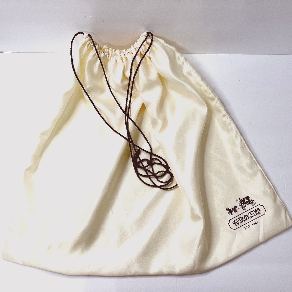 Coach Silk Drawstring Sack